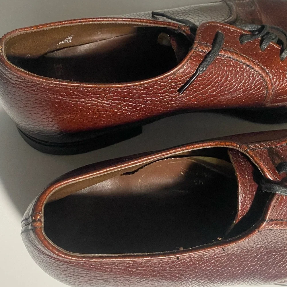 Hy test oxford brown leather‎ Size 9